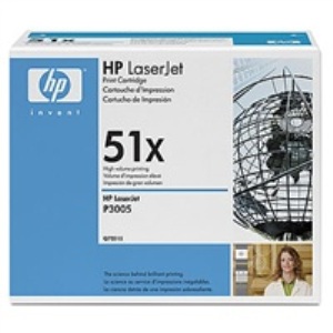 HP Q7551X Toner 51X pro LJ P3005/M3035mfp/M3027mfp, (13 000str), Black