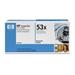 HP Q7553XD Toner 53X pro LJ P2015 , M2727, (2x7000str), Black