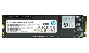 HP SSD EX900 Pro 512GB / Interní / M.2 / PCIe Gen 3 x 4 NVMe 1.3 / 3D TLC