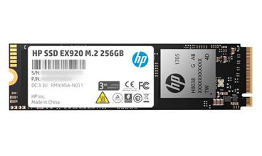 HP SSD EX920 256GB / Interní / M.2 / PCIe Gen 3 x 4 NVMe 1.3 / 3D TLC