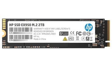 HP SSD EX950 2TB / Interní / M.2 / PCIe Gen 3 x 4 NVMe 1.3 / 3D TLC