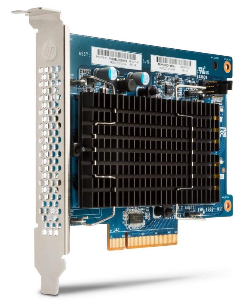 HP Z Turbo Drive Dual Pro 1TB SSD (PCIE 8x dual NVME karta + 1x m.2 SSD)