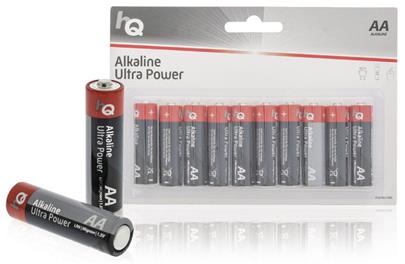 HQ AA Ultra Power, alkalická baterie AA (LR6) - 10 ks, blistr