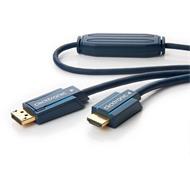 HQ OFC DisplayPort - HDMI kabel, DP(M) -> HDMI A(M), 10m