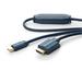HQ OFC DisplayPort - HDMI kabel, miniDP(M) -> HDMI A(M), 5m