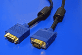 HQ SVGA prodlužovací kabel MD15HD-FD15HD, s ferity, DDC2, 5m