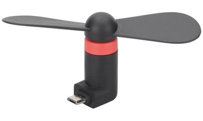 HR Grip USB ventilátor Mini / Micro-USB