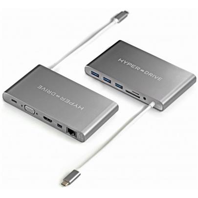 HyperDrive Ultimate USB-C Hub vesmírně šedý