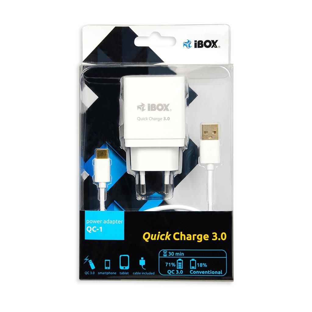 I-BOX QC-1 QUICK CHARGE 3.0 nabíječka USB
