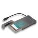 i-Tec MySafe USB-C 3.1 externí case pro disk 9.5 mm/2.5" pro SATA HDD SSD
