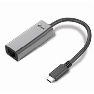 i-Tec USB-C METAL Gigabit Ethernet 10/100/1000 adaptér, LED, RJ45