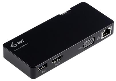 i-Tec USB3.0 Docking Station Travel, HDMI/VGA