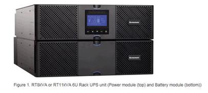 IBM System x RT11kVA (11000VA) 6U Rack or Tower UPS (200-240VAC) - 10000W (with Network Management Card)
