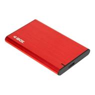 IBOX HD-05 Enclosure for HDD 2.5inch USB 3.1 Gen.1 red