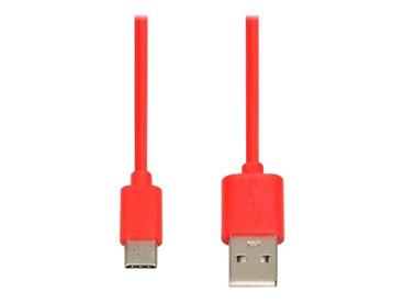 IBOX IKUMTCR USB TYPE-C CABLE 2A RED 1m