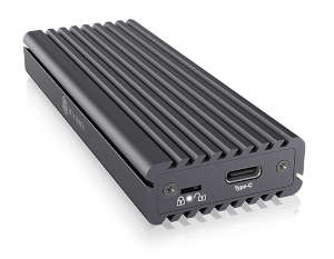 ICY BOX IB-1817MC-C31 Enclosure for 1x M.2 NVMe & SATA SSD with USB Type-C®