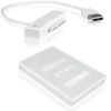 Icy Box IB-AC603 kabel s adaptérem SATA z USB 2.0, bílý + pouzdro na HDD bílé
