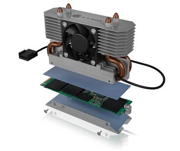 ICY BOX IB-M2HSF-702 Heatsink for M.2 SSD