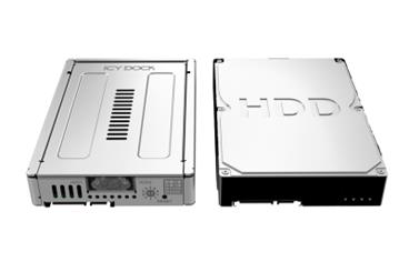 ICY DOCK MB 982SPR-2S Full Metal Dual 2.5" to 3.5" SATA HDD & SSD Converter with RAID for PC & Mac Pro