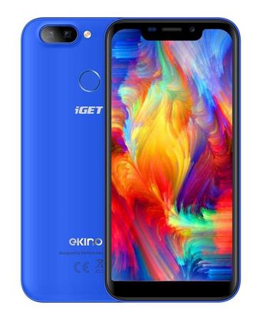 iGET Ekinox K5 Blue - mobilní telefon