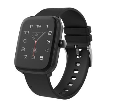 iGET FIT F20 Black - Chytré hodinky 1,4" IPS, 240x240 plně dotykový, BT 5.0, 160 mAh, 128kB RAM, 64MB ROM