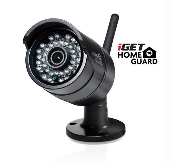 iGET HGNVK929CAM - bezdrátová WiFi FullHD 1080p kamera pro set HGNVK88304, WiFi + LAN RJ45