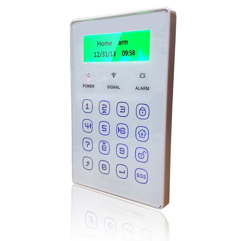 iGET P13 SECURITY Externí bezdrátová dotyková klávesnice, LCD displej