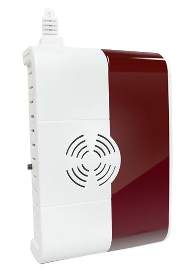 iGET P6 SECURITY Bezdrátový detektor plynu (CO, LNG, CNG, LPG), věstavěná světelná a zvuková signalizace