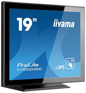 Iiyama ProLite T1932MSC, 48.3 cm (19''), Projected Capacitive, 10 TP, black