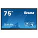 iiyama ProLite TE7502MIS-B1AG - 75" Třída úhlopříčky displej LCD s LED podsvícením - interaktivní digital signage - s vestavěný m