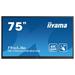 iiyama ProLite TE7504MIS-B2AG - 75" Třída úhlopříčky (75" zobrazitelný) displej LCD s LED podsvícením - interaktivní digital sign