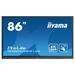 iiyama ProLite TE8602MIS-B1AG - 86" Třída úhlopříčky displej LCD s LED podsvícením - interaktivní digital signage - s vestavěný m