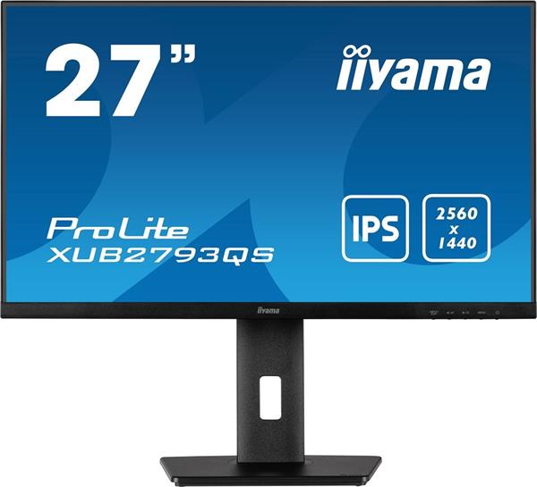 iiyama ProLite/XUB2793QS-B1/27"/IPS/QHD/75Hz/1ms/Black/3R