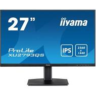 IIYAMA XU2793QS-B1 27inch ETE IPS-panel ULTRA SLIM LINE FreeSync 2560x1440 WQHD 1ms 300cd/m2 2x HDMI DP Speakers