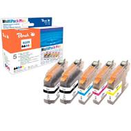 PEACH kompatibilní cartridge Brother LC-223 MultiPack Plus, 2xbk, c, m, y, 1x16ml; 3x8,5ml