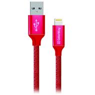 Colorway Datový Kabel USB-Apple Lightning/ 2.1A/ 1m/ Červený