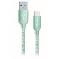 Colorway Datový Kabel Usb /Type-C/ 1m/ 2.1A/ Mint