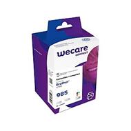 WECARE ink pro BROTHER LC-985,2xčerná/CMY