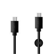 Kabel FIXED USB-C/USB-C, 2m, PD, 60W, černý