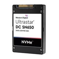 WDC Ultrastar SN650 7,68TB NVMe4 U.3 (2,5"/15mm), PCI-E4g4, 705/74kIOPS, 6500/1900 MB/s, 1DWPD, ISE