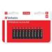 VERBATIM Alkalická Baterie AAA 10 Pack / LR3 (balení 50pcs)