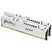 KINGSTON 64GB 6000MT/s DDR5 CL30 DIMM (Kit of 2) FURY Beast White XMP