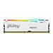 KINGSTON 16GB 6000MT/s DDR5 CL30 DIMM FURY Beast White RGB EXPO