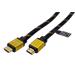 Gold High Speed HDMI kabel, HDMI M - HDMI M, 1m