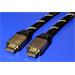 Gold High Speed HDMI kabel, HDMI M - HDMI M, 10m, zlacené konektory