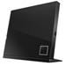 ASUS External Slim Blu-ray Writer, Black, SBW-06D2X-U/BLK/G/AS