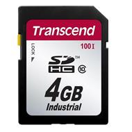 Transcend 4GB SDHC průmyslová paměťová karta (Class 10)