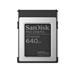 SanDisk CFexpress karta 640GB PRO-CINEMA Typ B (R:1700/W:1500 MB/s)