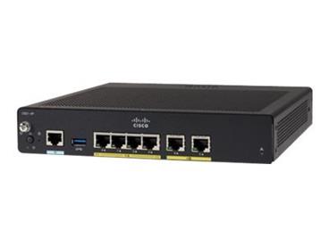 Cisco 931 Gigabit Ethernet security router with internal power supply