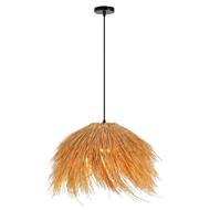 IMMAX BOHO NATURALEZA designové závěsné svítidlo, D55cm, E27, přírodní ratan